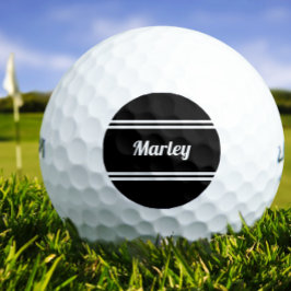 Pelotas De Golf Clásico de Deportes Golfista Personalizado Monogra