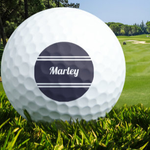 Pelotas De Golf Clásico de Deportes Golfista Personalizado Monogra