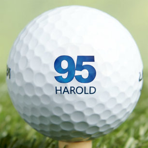Pelotas De Golf Clásico regalo de cumpleaños 95 - 95 Años Nombre A
