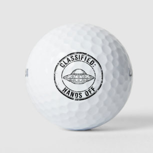 Pelotas De Golf Clasificado Vintage: Manos Fuera OVNI