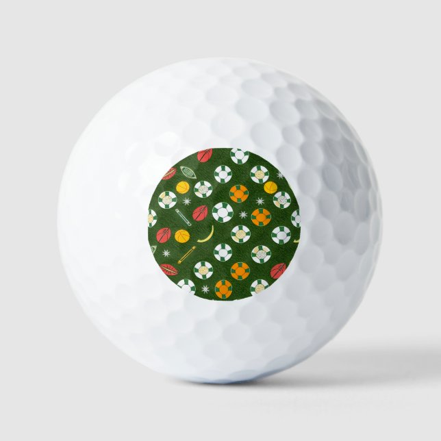 Pelotas De Golf Classic Spider-Man with Dynamic Cosmic Background (Anverso)