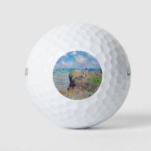 Pelotas De Golf Claude Monet - Camino acantilado en Pourville
