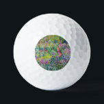Pelotas De Golf Claude Monet - El jardín del Iris en Giverny<br><div class="desc">El Jardín Iris de Giverny / El Jardín del Artista en Giverny - Claude Monet,  1899-1900</div>