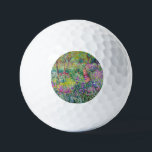 Pelotas De Golf Claude Monet - El jardín del Iris en Giverny<br><div class="desc">El Jardín Iris de Giverny / El Jardín del Artista en Giverny - Claude Monet,  1899-1900</div>