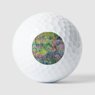 Pelotas De Golf Claude Monet - El jardín del Iris en Giverny
