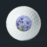 Pelotas De Golf Claude Monet - Lilac Irises / Iris Mauves<br><div class="desc">Lilac Irises / Iris Mauves - Claude Monet,  1914-1917</div>