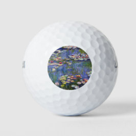 Pelotas De Golf Claude Monet - Lilies de agua / Nympheas