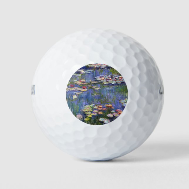 Pelotas De Golf Claude Monet - Lilies de agua / Nympheas (Anverso)