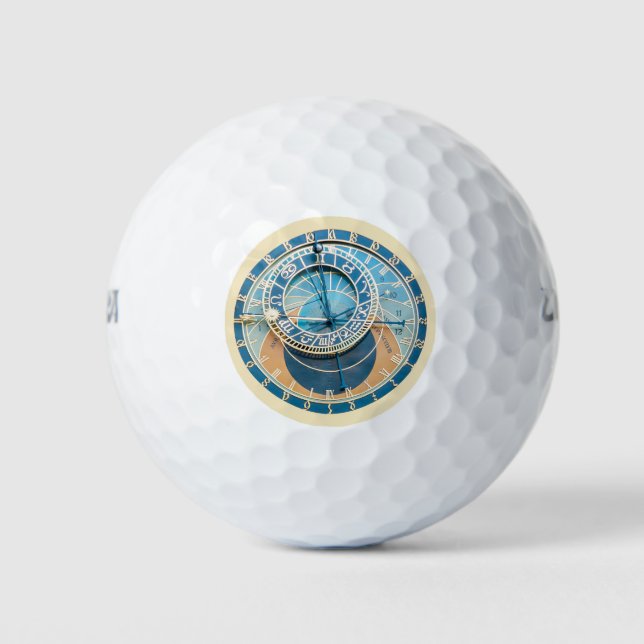 Pelotas De Golf Clausura del Reloj Astronómico de Praga, República (Anverso)