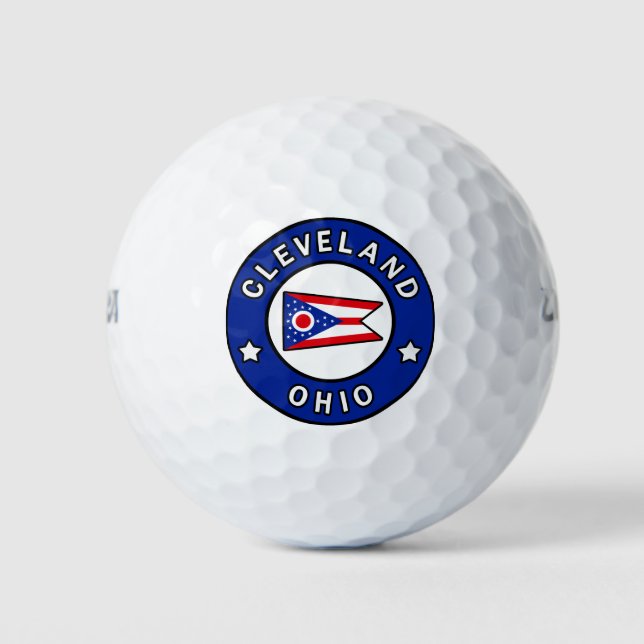 Pelotas De Golf Cleveland Ohio (Anverso)