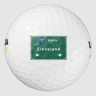 Pelotas De Golf Cleveland Ohio oh Interstate Highway Freeway :