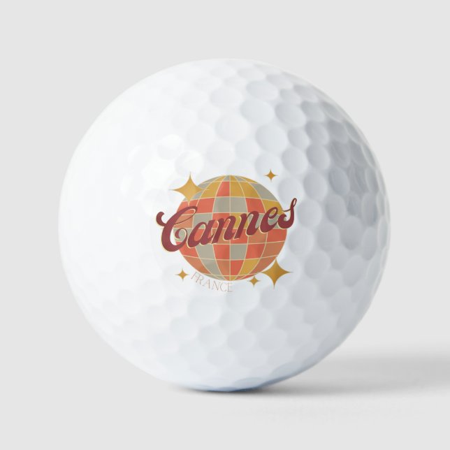 Pelotas De Golf Club de golf Cannes France (Anverso)