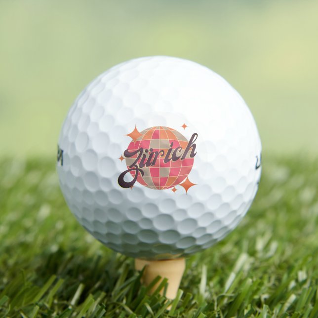 Pelotas De Golf Club de golf Zurich Swiss Retro (Subido por el creador)