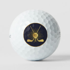 Pelotas De Golf Clubes de golf de oro personalizados