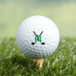 Pelotas De Golf Clubes de golf INICIALES Tradicionales y sin tiemp