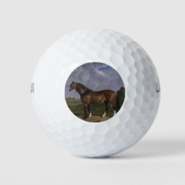 Pelotas De Golf Clydesdale Stallion (Caballo tostado) (Animal)
