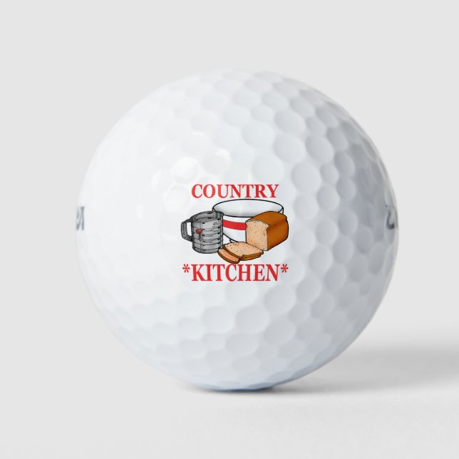 Pelotas De Golf cocina de campo (Anverso)