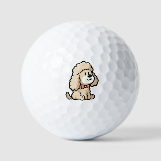 Pelotas De Golf Cockapoo (Anverso)