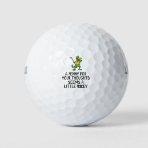 Pelotas De Golf Cocodrilo Golfer gracioso dice Citas