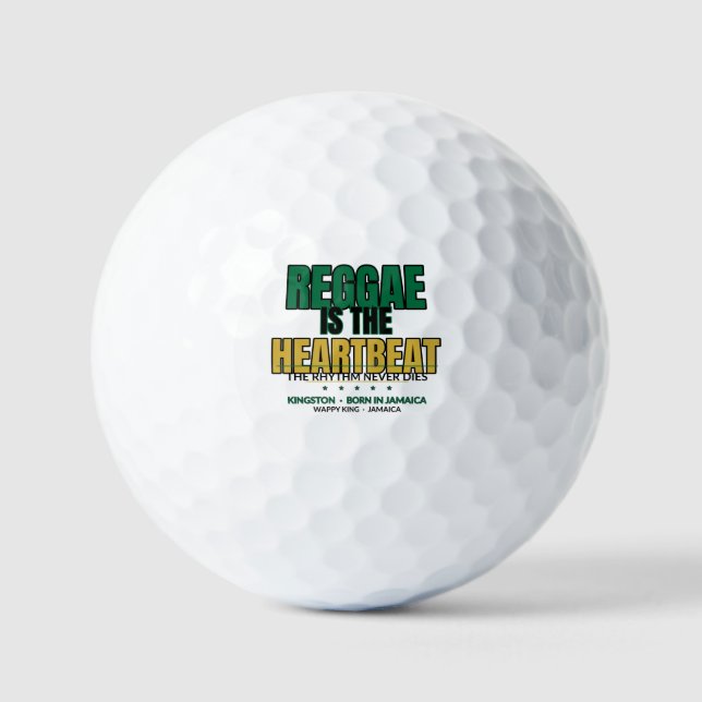 Pelotas De Golf Colección de Oro Negro (Anverso)