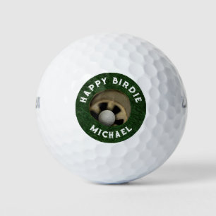 Pelotas De Golf Coleccionable de cumpleaños divertido