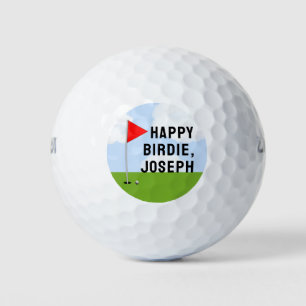 Pelotas De Golf Colectivo de cumpleaños de golf