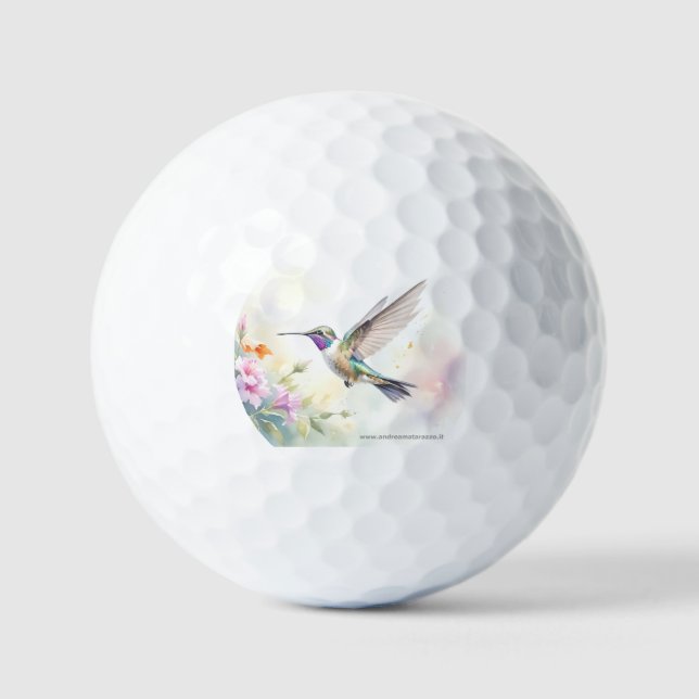 Pelotas De Golf Colibrí (Anverso)