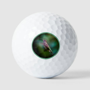 Pelotas De Golf Colibrí de garganta rubí - Fotografía original