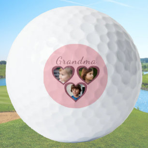 Pelotas De Golf Collage de fotos de los 3 nietos