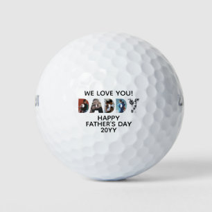 Pelotas De Golf Collage de fotos moderno de Moda DADDY feliz día d