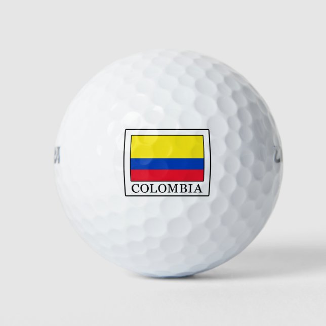 Pelotas De Golf Colombia (Anverso)