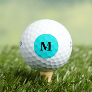 Pelotas De Golf Color sólido turquesa
