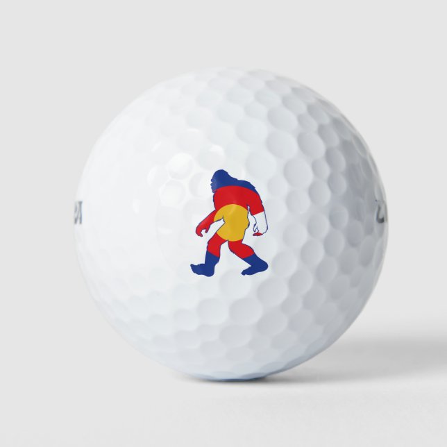 Pelotas De Golf Colorado-Bigfoot (Anverso)