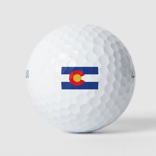 PELOTAS DE GOLF COLORADO-FLAG (Anverso)