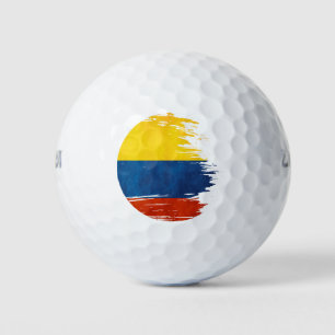 Pelotas De Golf Colores de Colombia