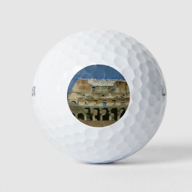 Pelotas De Golf Colosseo, Roma (Anverso)
