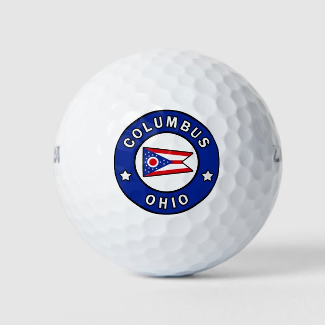 Pelotas De Golf Columbus Ohio (Anverso)