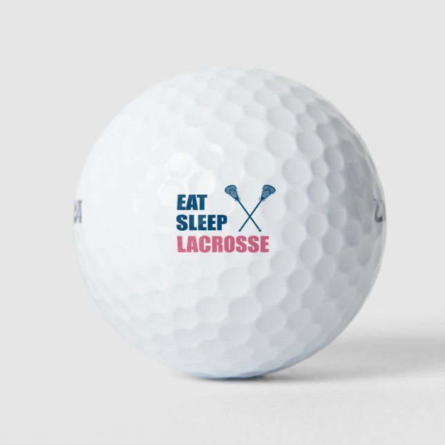 Pelotas De Golf Comer regalos de Lacrosse Sleep (Anverso)