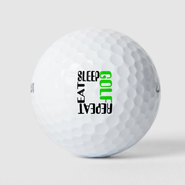 Pelotas De Golf comer reincidencia golf (Anverso)