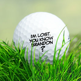 Pelotas De Golf Comic Lost Golf Ball Gracioso Humorístico