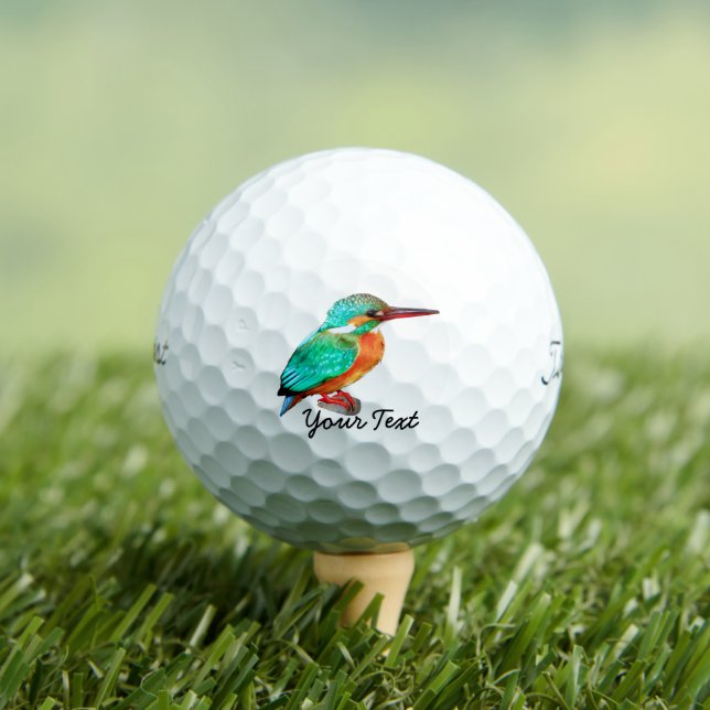 Pelotas De Golf Common Kingfisher (Camiseta in situ)