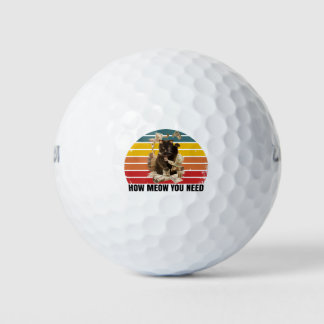 Pelotas De Golf cómo necesito dinero - gato gangsta
