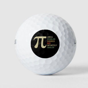 Pelotas De Golf Como un número regular pero un día de Pi indefinid