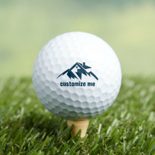 Pelotas De Golf Compañía de bienes raíces de montaña Agente inmobi