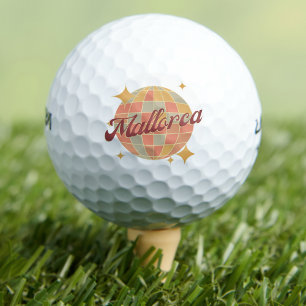 Pelotas De Golf Complejo de golf Mallorca City Spain Retro