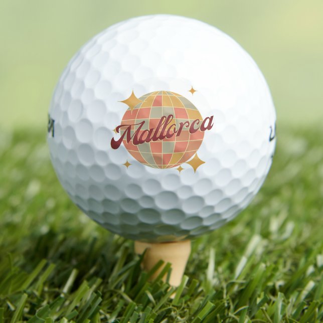 Pelotas De Golf Complejo de golf Mallorca City Spain Retro (Subido por el creador)