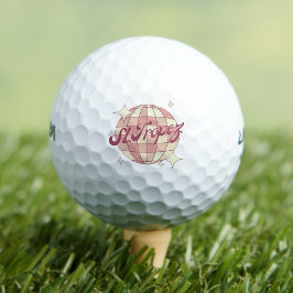 Pelotas De Golf Complejo de golf Saint Tropez City France Retro