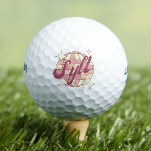 Pelotas De Golf Complejo de golf Sylt City Germany Retro