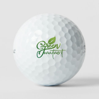 Pelotas De Golf Compromiso Verde