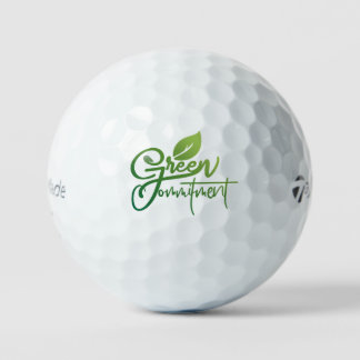 Pelotas De Golf Compromiso Verde